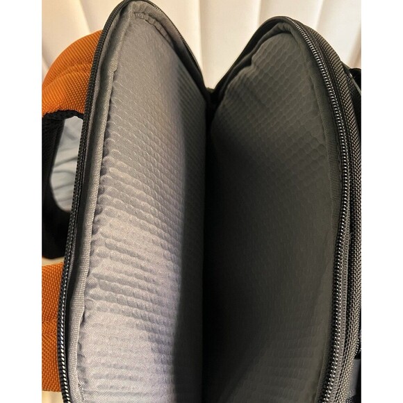 Tumi Alpha Bravo Essential Backpack Orange Travel Essential Business Work - Picture 16 of 16